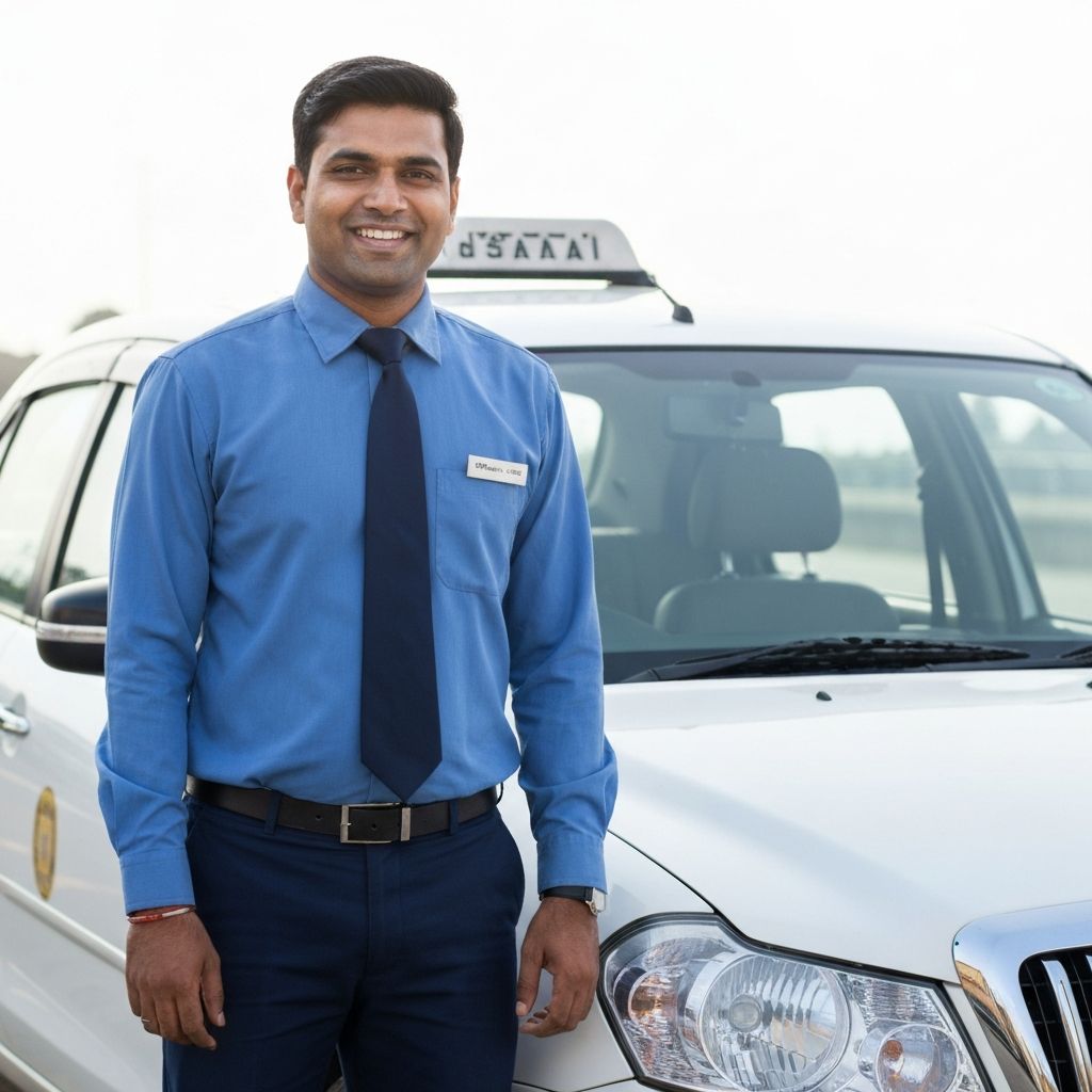 Professional taxi driver